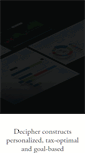 Mobile Screenshot of decipherfinance.com